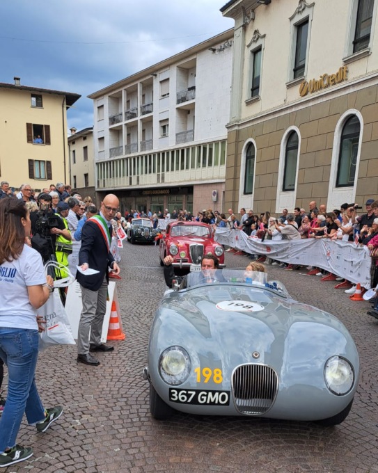 1000 Miglia: il passaggio a Palazzolo sull’Oglio
