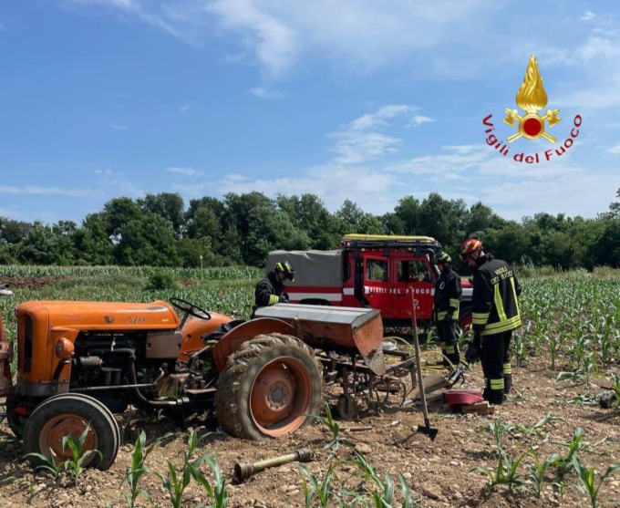 Infortunio agricolo a Pontoglio: muore un uomo di 76 anni