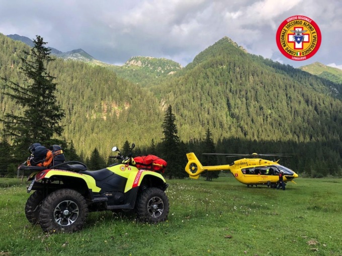 Soccorso Alpino, quattro interventi sui monti della Valsabbia