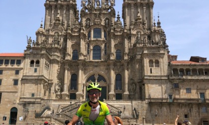 Da Puegnago a Santiago in sella alla sua bici