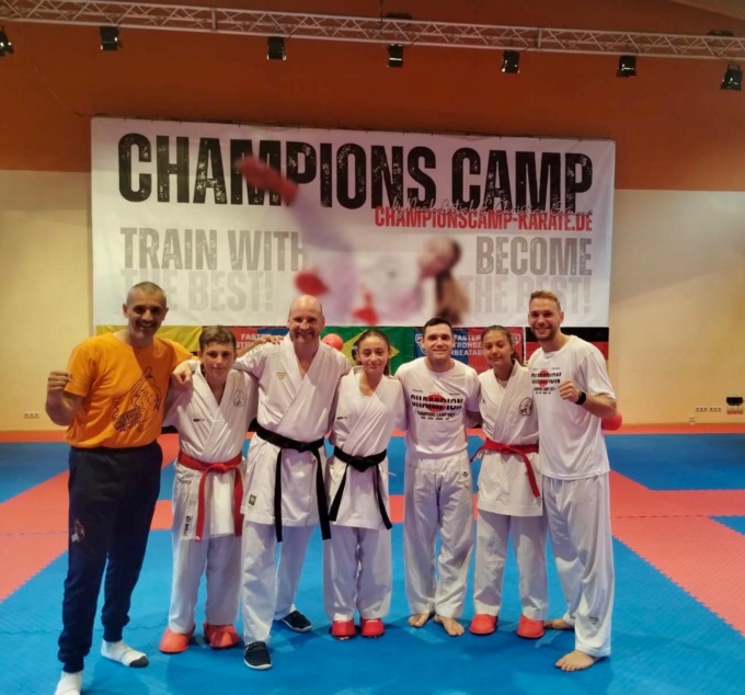 Gli atleti della Garda Karate Team sono volati in Germania per il “Champions Camp 2024”