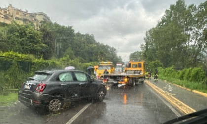 Sinistro a Iseo, quattro le auto coinvolte