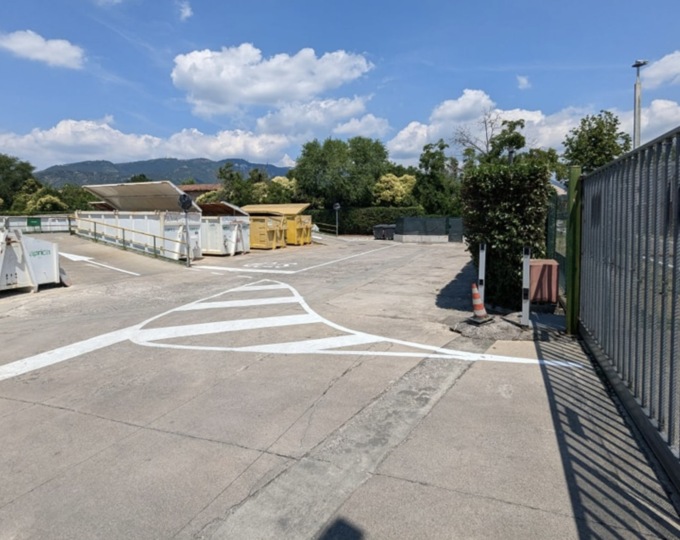 Isola ecologica rinnovata e più sicura a Rezzato