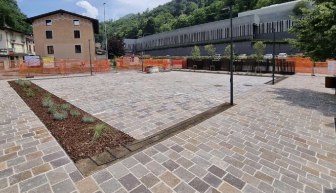 Piazzetta di Valle: lavori quasi terminati