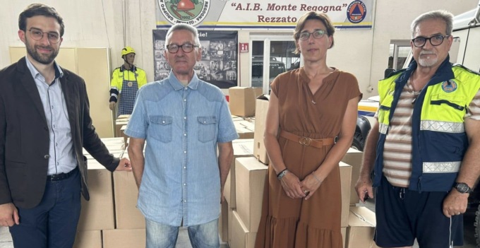 Rezzato: consegnati 179 pacchi alimentari alla Caritas parrocchiale