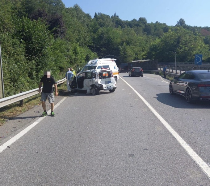 Tamponamento a Gavardo, due i veicoli coinvolti