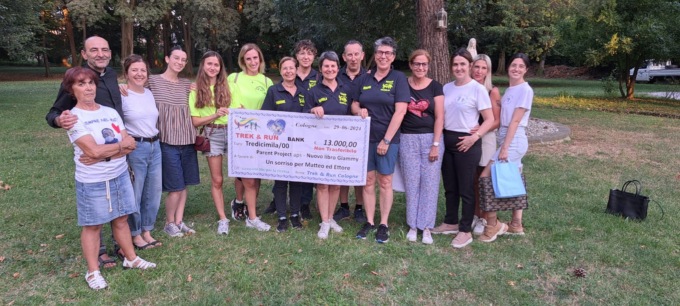 Quattro passi per… la solidarietà: raccolti 13mila euro nel ricordo di Giammy