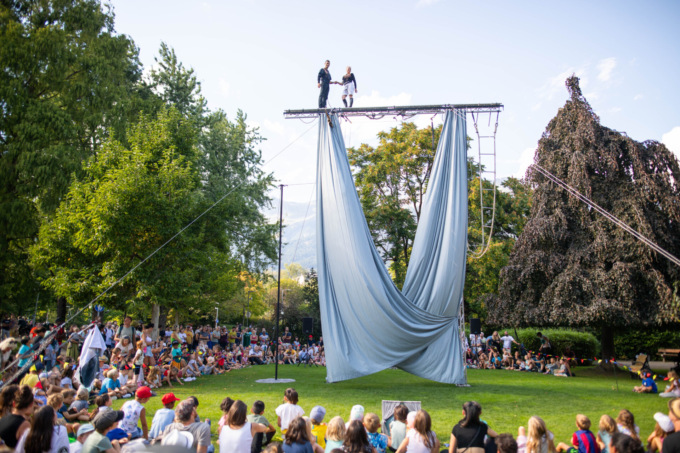 A Strabilio Festival arriva il duo acrobatico aereo Circus unARTiq