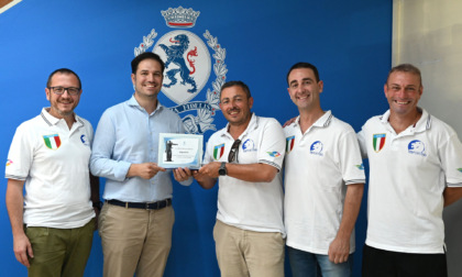 Una targa all'Associazione Sportiva e Culturale BSportING per la vittoria al Campionato Nazionale