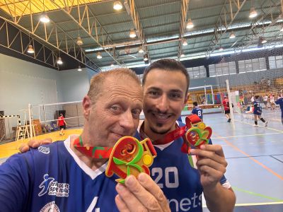 Patrick Wagner campione d’Europa a Lisbona con il suo team Club volley trapiantati e dializzati Italia