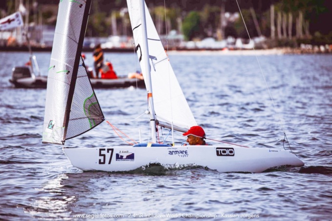 Antonio Squizzato a Kiel si laurea vicecampione del mondo nel Para Sailing
