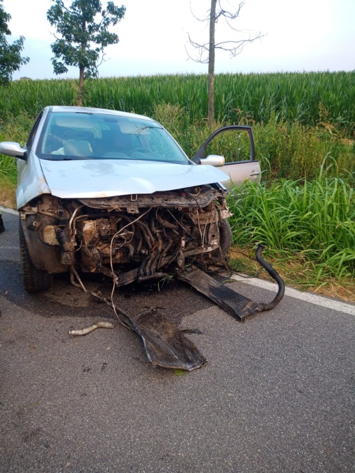 Finisce fuori strada a Orzinuovi, arriva l’elisoccorso