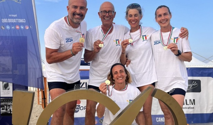 La Canottieri Garda Salò brilla al Campionato Italiano di Beach Sprint