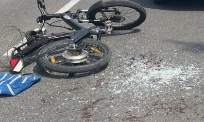 Ciclista investito a Gavardo, paura in mattinata