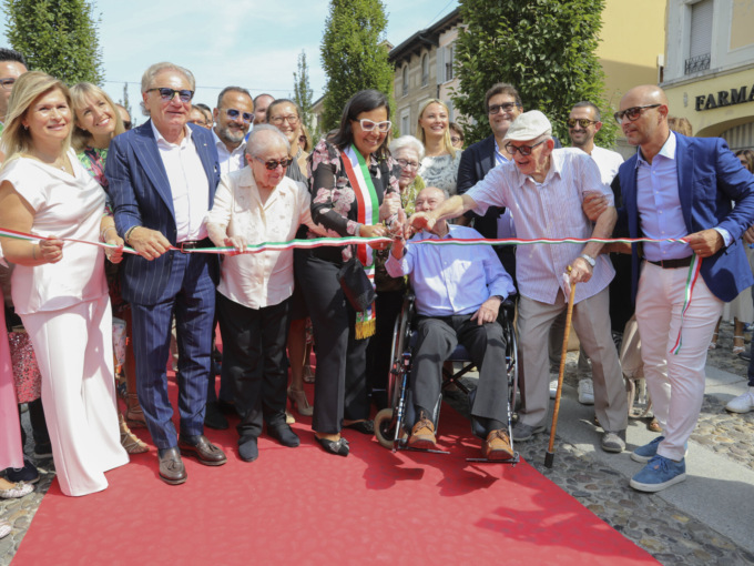 Taglio del nastro per la Fiera di Orzinuovi