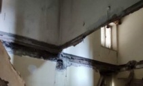 Paura in centro storico a Brescia, crollo in una palazzina