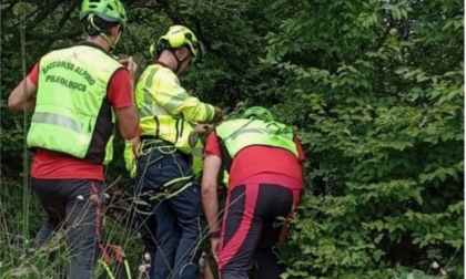 Malore sul sentiero, allarme in Valtrompia