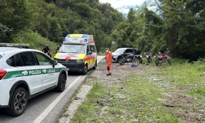 Sinistro a Capovalle, ferito un 16enne