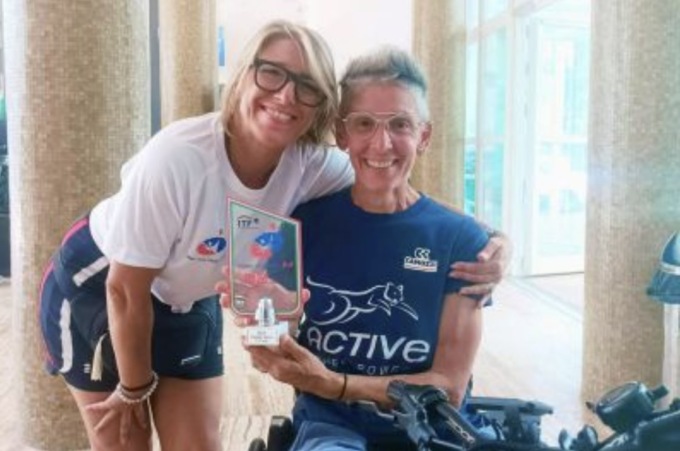 Tennis in carrozzina: Lumini è la n°2 al mondo