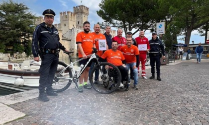 Da Sirmione a Bologna per aiutare Fede