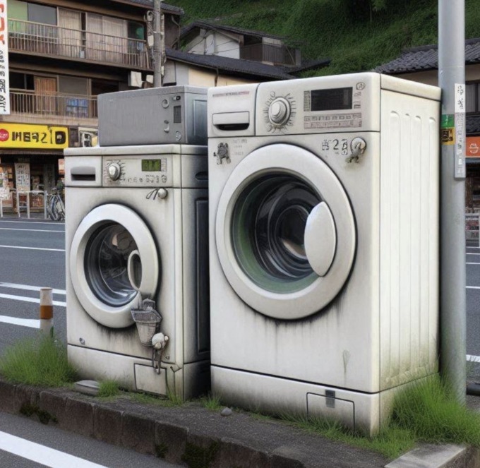 Abbandona lavatrice e frigorifero per strada: la Locale becca il responsabile e lo obbliga a sgomberare l’area
