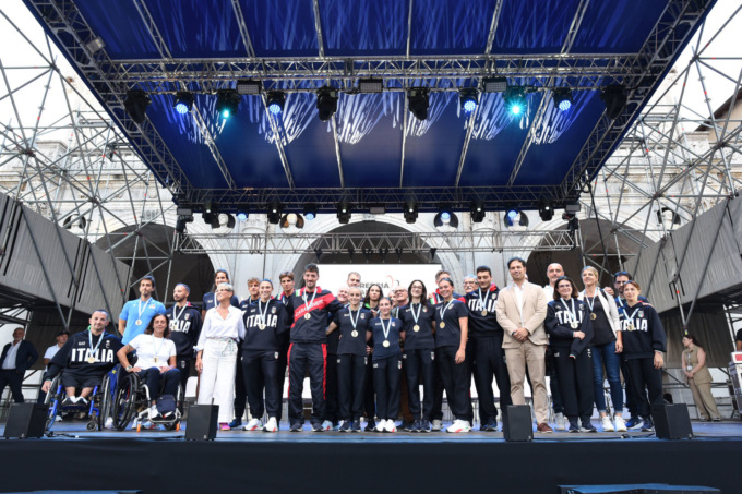 Brescia – Parigi 2024: la città ha accolto i “suoi” atleti olimpici