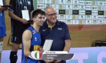 Calvagese della Riviera in festa, Pietro Valgiovio vince i mondiali di volley Under 17