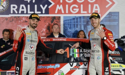 Crugnola e Ometto trionfano al 47esimo Rally 1000 Miglia