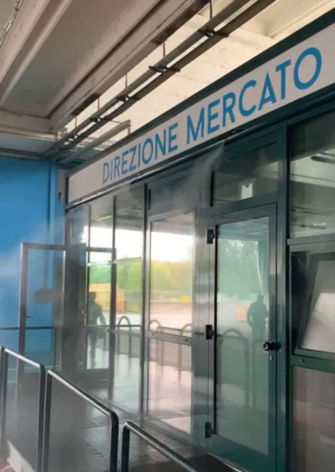 Al mercato ortofrutticolo di Brescia un sistema antizanzare totalmente naturale