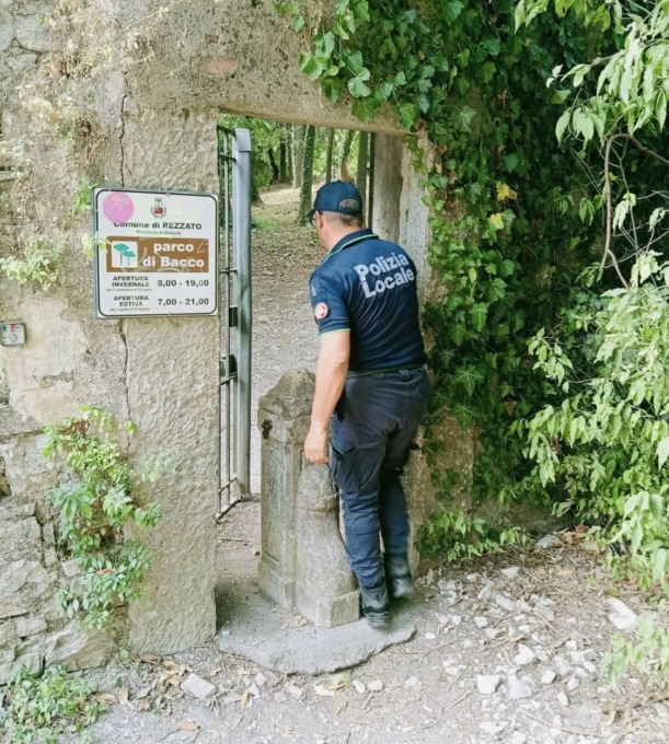 Parco di Bacco a Rezzato: controlli intensificati da parte della Polizia Locale