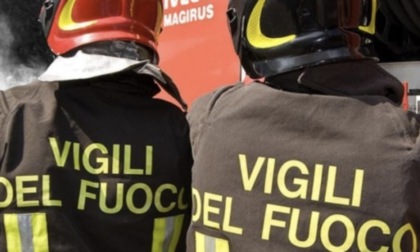 Principio d'incendio in città a Brescia: intervengono i Vigili del Fuoco