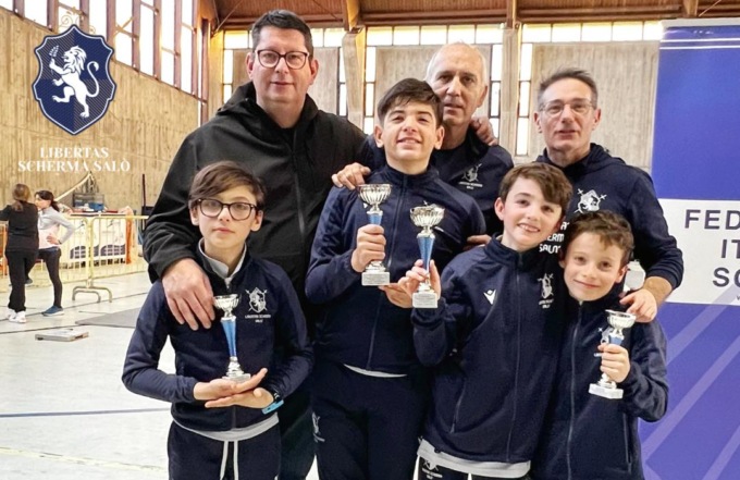 Scudo d’Onore d’Oro 2024 alla Libertas Scherma Salò