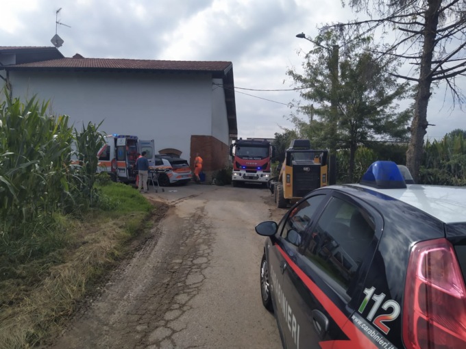 Investito da una ruspa a Castrezzato: non ce l’ha fatta l’operaio