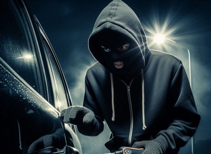 Beccato nella notte a rovistare all’interno di un’auto: scatta la denuncia