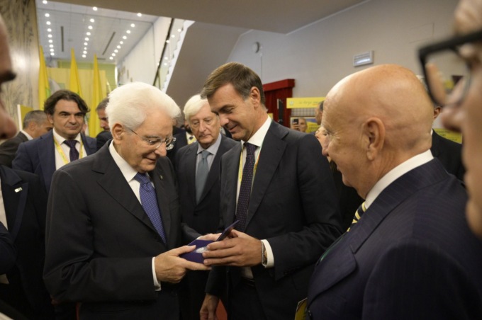 Coldiretti a Roma per gli 80 anni, alla presenza del presidente della Repubblica Mattarella