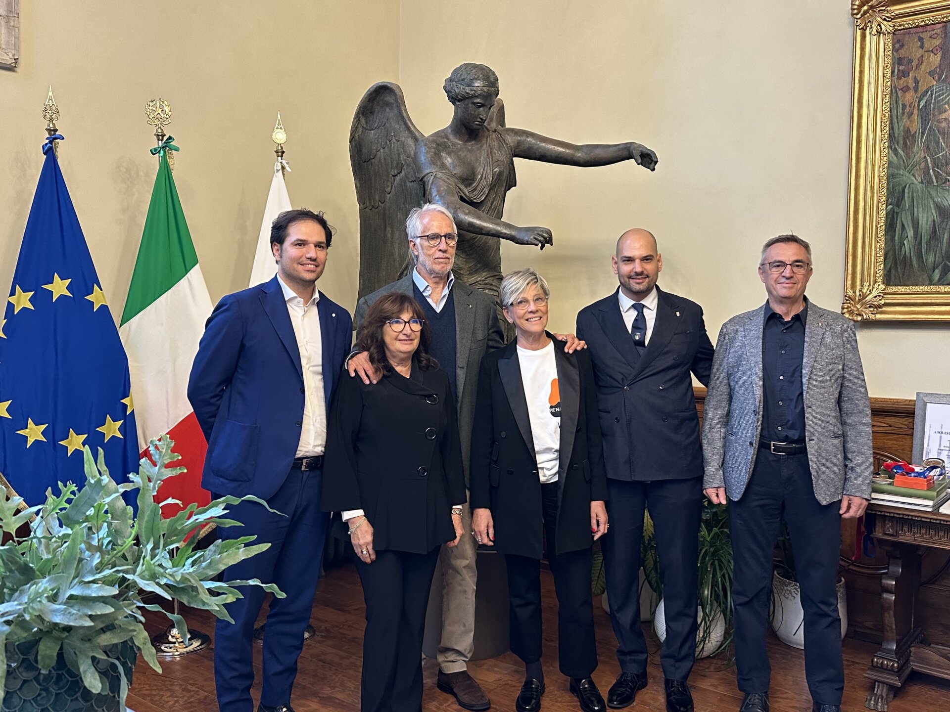 Fotonotizia visita presidente CONI Malagò 4