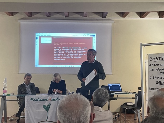 Il comitato salva suolo incontra la comunità