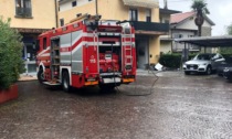 Rovato: incendio in un autonoleggio