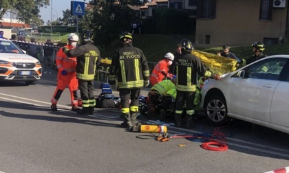 Investito un uomo a bordo della sua bicicletta a Verolanuova, arriva l'elisoccorso