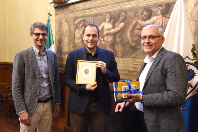 Kaunas: una delegazione della città lituana in visita a Palazzo Loggia