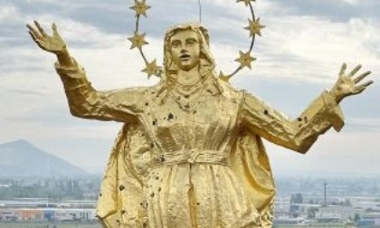 La Madonna dorata di Borgosatollo torna a splendere