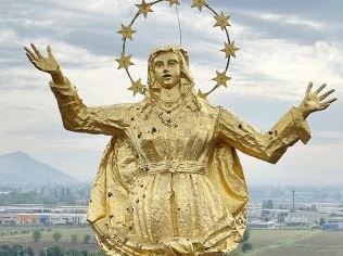 La Madonna dorata di Borgosatollo torna a splendere