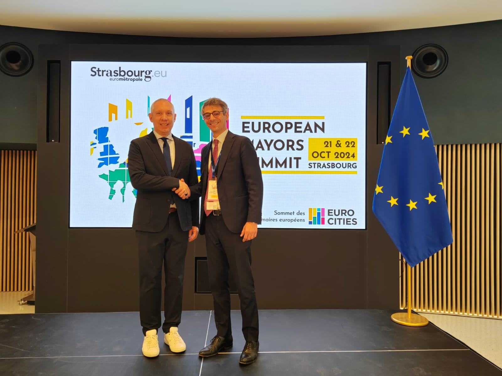 Poli a Strasburgo per l'European Mayors’ Summit 2