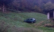 Si ribalta con l'auto a Lavenone: un ferito