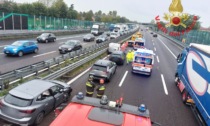 Traffico in tilt sulla A4 per un sinistro tra i caselli di Brescia Est e Brescia Centro