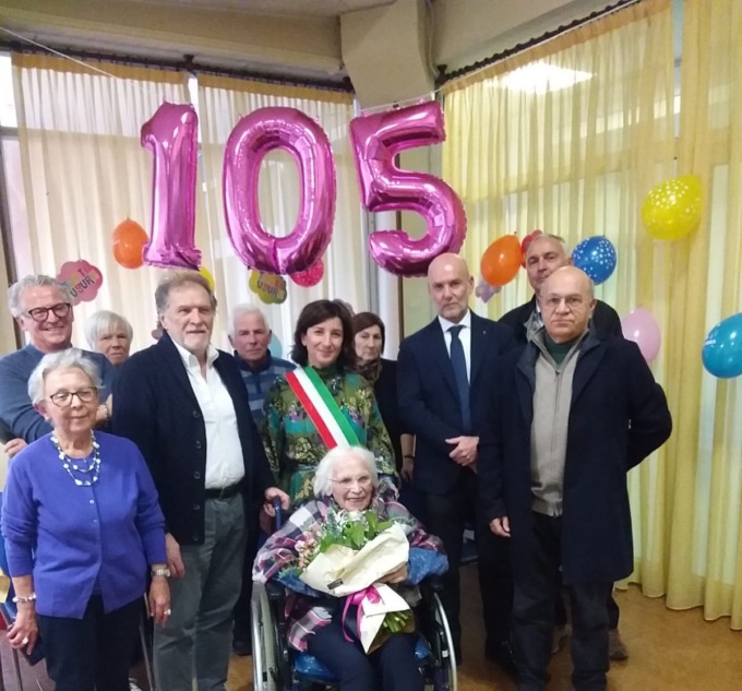 Un compleanno speciale: Paolina spegne 105 candeline