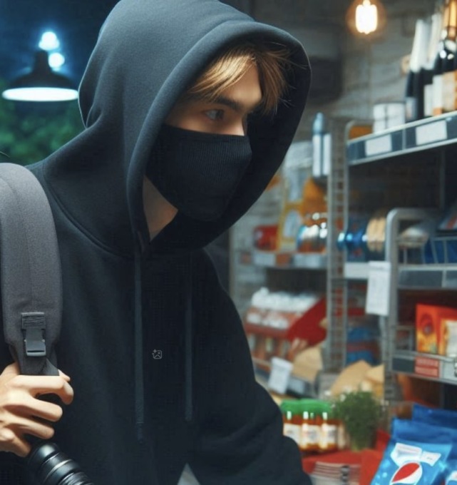 18enne tenta di rubare in un negozio nascondendo la merce ma viene beccato