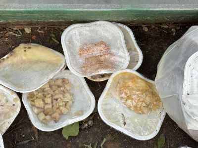 In tempi di crisi c’è chi butta pure i pasti del Centro cottura