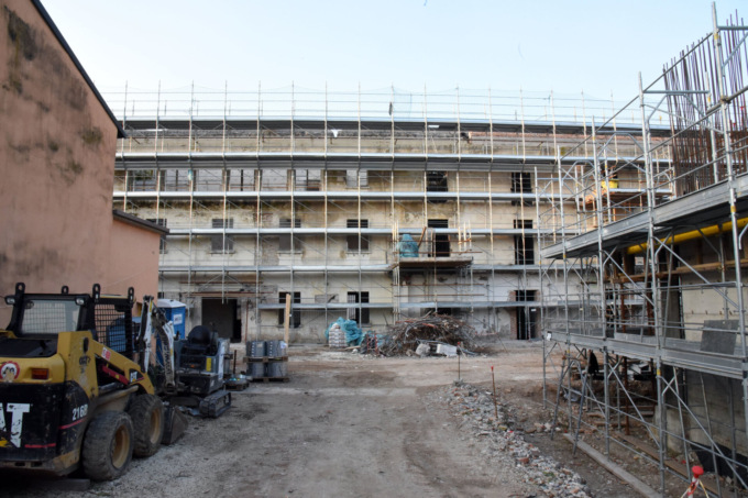 Arici Sega, proseguono i lavori di recupero all’ex casa di riposo