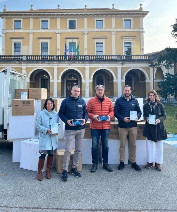 Ats Brescia: Iveco dona oltre 49mila mascherine